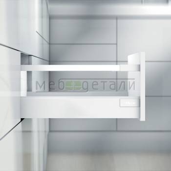 Ящик TANDEMBOX antaro с царгой "M" высота "D" 1 рейлинг 224х500, серый