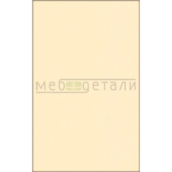Фасад EvoMat 18мм P002/730 Крем матовый кромка цвет