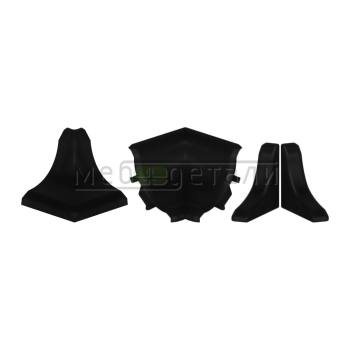 Комплект заглушек LB-15 RUS 12 (6051, 619), Чёрный
