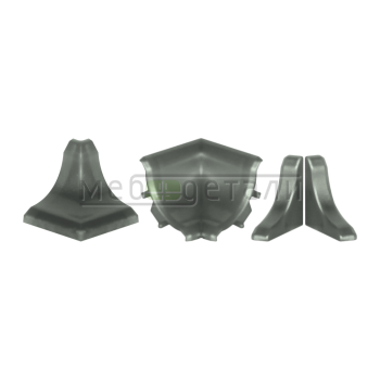 Комплект заглушек LB-15, 001 алюминий