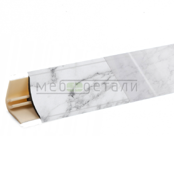 Плинтус для столешниц LB-15 RUS 3,0м 15 Мрамор белый (0437м, 0920м, 2349м, 3027м, 3027г, 730м, 730г, 2341м/600)