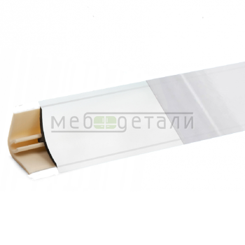 Плинтус для столешниц LB-15 RUS 3,0м 25 (6056) белый глянец (10г/600)
