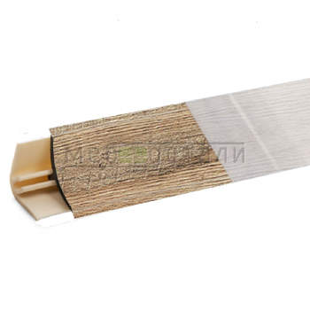 Плинтус для столешниц LB-15 RUS 3,0м 47 (6158) Дуб аляска (/6052)