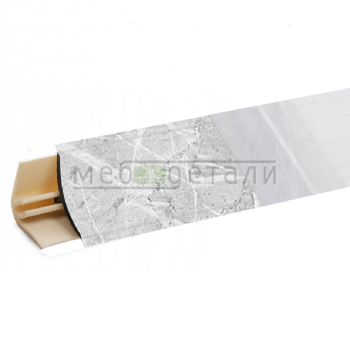 Плинтус для столешниц LB-15 RUS 3,0м 53 Мрамор лацио белый (056м, 2342м/6014)