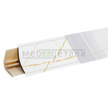 Плинтус для столешниц LB-15 RUS 3,0м 65 Белый Каспий (3124м, 734г/600)