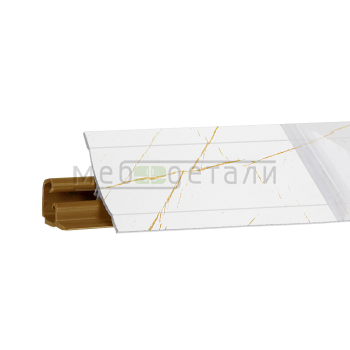 Плинтус для столешниц LB-23 RUS 3,0м 65 Белый Каспий (3124м, 734г/600)