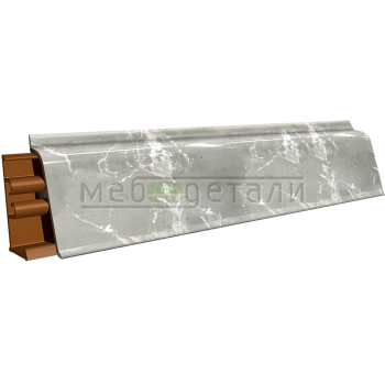 Плинтус для столешниц LB-38 RUS 3,0м 22 Мрамор марквина синий глянец (3034г/210)