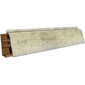 Плинтус для столешниц LB-38 RUS 3,0м 53 Мрамор лацио белый (056м, 2342м, 729г/210)