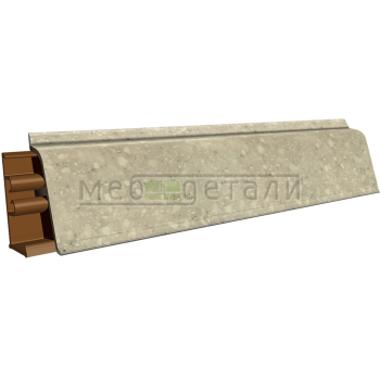 Плинтус для столешниц LB-38 RUS 3,0м 54 Семолина серая (3043м, 542м/210)