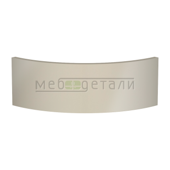 Фасад EvoGloss 18мм полукруглый R300 высота 80-150мм P118 Гранит серый кромка цвет