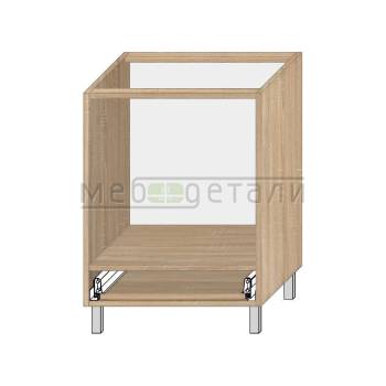 Кухонный стол под духовку с ящиком 720х600х560мм Дуб