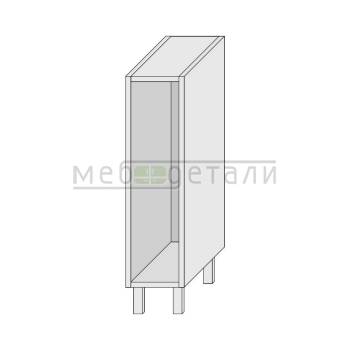 Кухонный стол бутылочница 720х150х560мм Белый