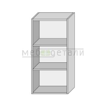 Кухонный шкаф 1-дверный 920х400х300мм Серый