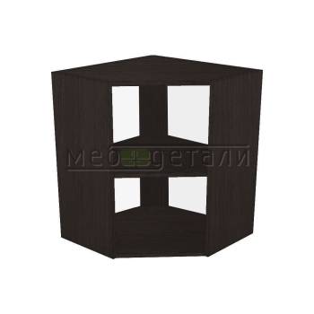 Кухонный шкаф угловой трапециевидный 720х600х600х315мм Венге