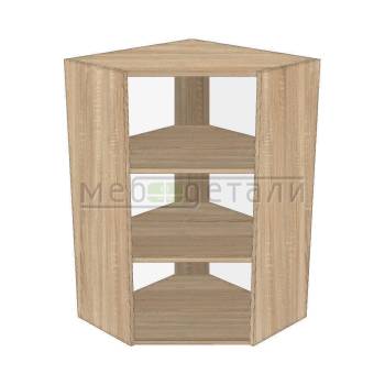 Кухонный шкаф угловой трапециевидный 960х600х600х315мм Дуб