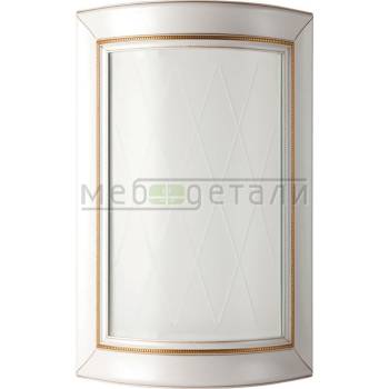 Фасад Массив Италия-Р Инфинити 956хR315мм полукруглый Витрина со стеклом Страдивари