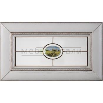 Фасад Массив Италия-С Алиери 356х896мм Витрина со стеклом