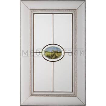 Фасад Массив Италия-С Алиери 715х446мм Витрина со стеклом