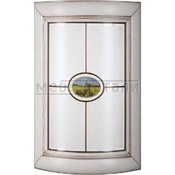 Фасад Массив Италия-С Алиери 956хR315мм полукруглый Витрина со стеклом