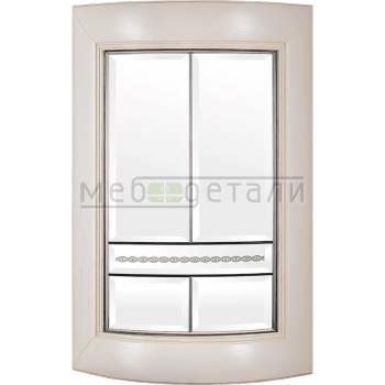 Фасад Массив Италия-С Монца 956хR315мм полукруглый Витрина со стеклом