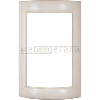 Фасад Массив Италия-С Монца 715хR315мм полукруглый Витрина без стекла