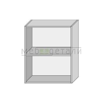 Кухонный шкаф антресольный 2-дверный 720х600х315мм Серый