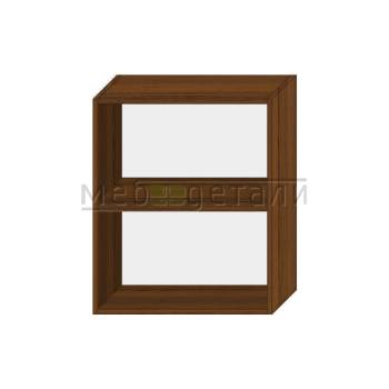 Кухонный шкаф антресольный 2-дверный 720х800х315мм Орех