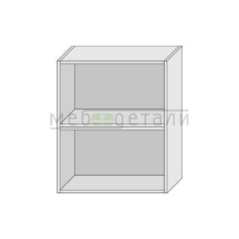 Кухонный шкаф антресольный 2-дверный 720х900х315мм Белый