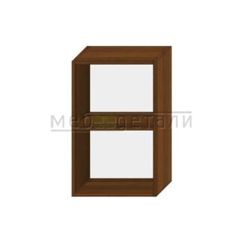 Кухонный шкаф антресольный 2-дверный под подъёмник 720х600х315мм Орех