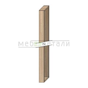 Каркас для колонки декоративной 2280х75х560мм Дуб