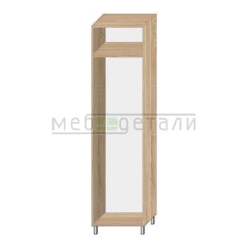 Колонка под холодильник 3-двери 2280х600х560мм Дуб