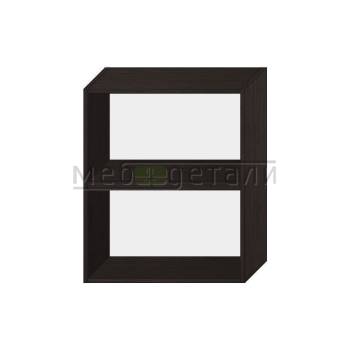 Кухонный шкаф антресольный 2-дверный 720х600х300мм Венге