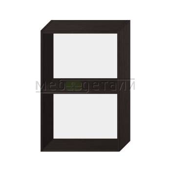 Кухонный шкаф антресольный 2-дверный 920х800х300мм Венге