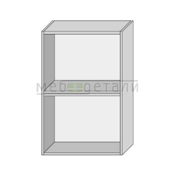 Кухонный шкаф антресольный 2-дверный 920х600х300мм Серый