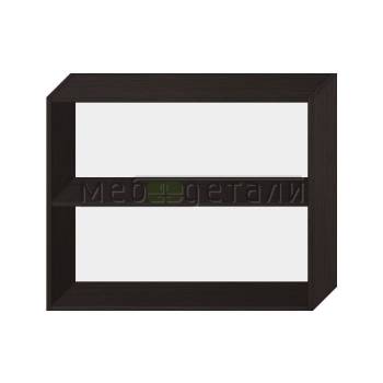 Кухонный шкаф антресольный 2-дверный под подъёмник 720х900х300мм Венге