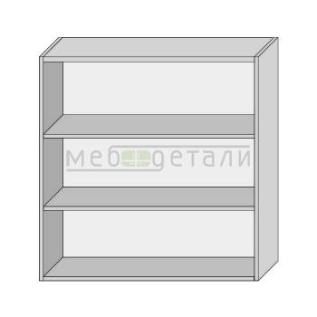 Кухонный шкаф антресольный 2-дверный под подъёмник 920х900х300мм Серый