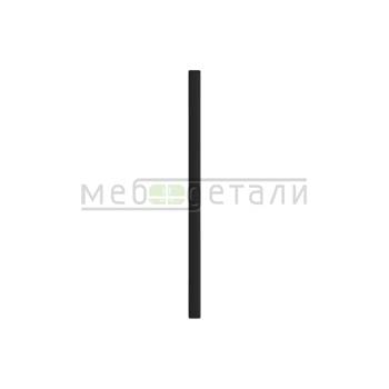 Ручка металлическая UZ 819 128мм, чёрный матовый