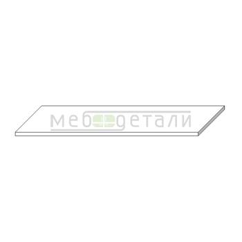 Полка внутренняя в шкаф купе 883х510х16мм, Белый