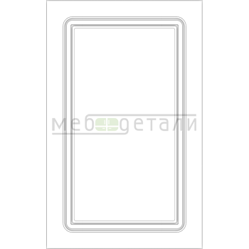 Фасад Эмаль Матовая 19мм Стандарт 1