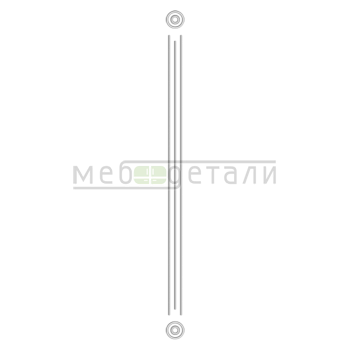 Колонна декоративная ДК-12 МДФ Категория 3, 4, 6 920х50мм