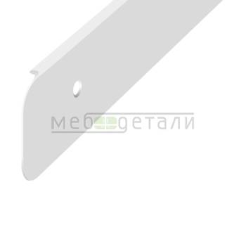 Планка торцевая 600х38мм R9, Белая матовая
