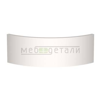 Фасад FENIX 20мм полукруглый R300мм высота 100-356мм 0029 Bianco Male кромка цвет