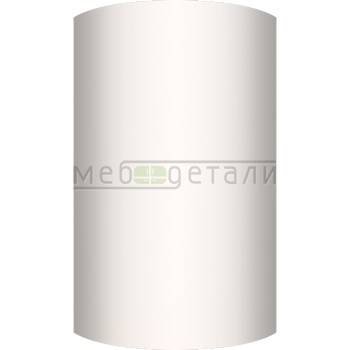 Фасад FENIX 20мм полукруглый R300мм высота 717-916мм 0029 Bianco Male кромка цвет