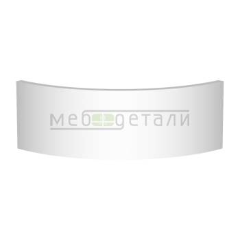 Фасад FENIX 20мм полукруглый R300мм высота 100-356мм 0032 Bianco Kos кромка цвет