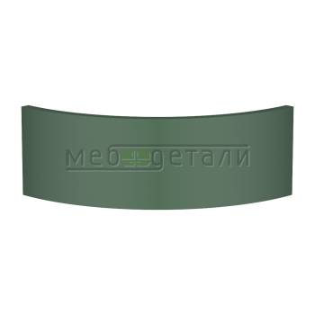 Фасад FENIX 20мм полукруглый R300мм высота 100-356мм 0773 Verde Brac кромка цвет