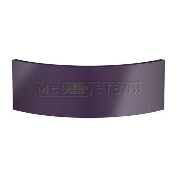 Фасад Acrylic 18мм полукруглый R300мм высота 80-150мм 007 Фиолетовый глянец кромка цвет