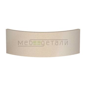Фасад Acrylic 18мм полукруглый R300мм высота 80-150мм 008 Галакси бежевый глянец кромка цвет