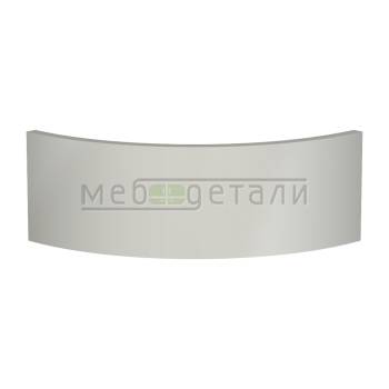 Фасад Acrylic 18мм полукруглый R300мм высота 80-150мм 013 Кашемир глянец кромка цвет
