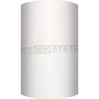 Фасад EvoGloss 18мм полукруглый R300 высота 151-1000мм P101/647 Бьянко кромка цвет