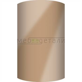 Фасад EvoGloss 18мм полукруглый R300 высота 151-1000мм P103/623 Вижен кромка цвет